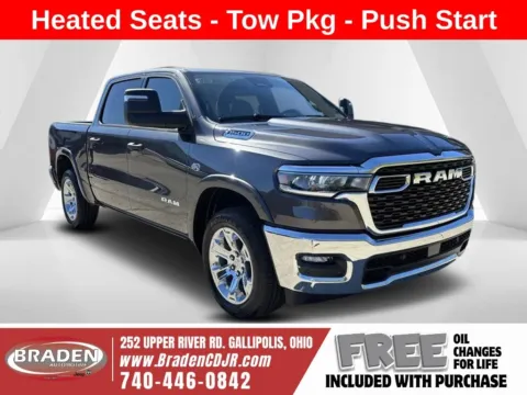 Gray 2026 Ram 1500 Big Horn/Lone Star for sale in Gallipolis, OH