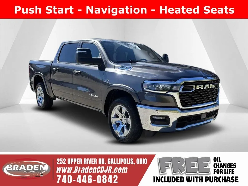 Gray 2026 Ram 1500 Big Horn/Lone Star for sale in Gallipolis, OH