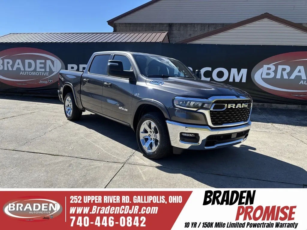 Gray 2026 Ram 1500 Big Horn/Lone Star for sale in Gallipolis, OH