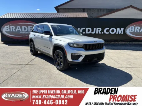 Silver 2025 Jeep Grand Cherokee Limited for sale in Gallipolis, OH