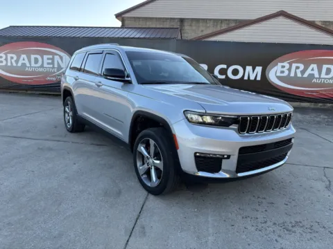 Silver 2022 Jeep Grand Cherokee L Limited for sale in Gallipolis, OH