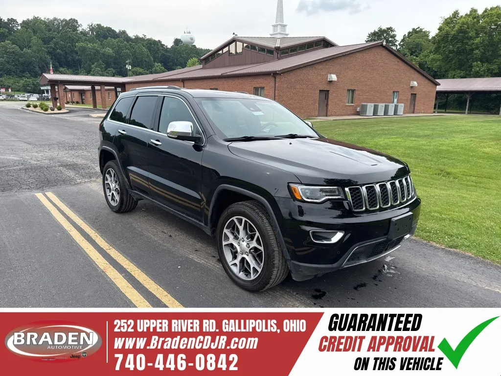 Black 2022 Jeep Grand Cherokee WK Limited for sale in Gallipolis, OH