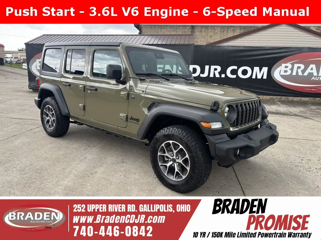 Unknown 2025 Jeep Wrangler Sport S for sale in Gallipolis, OH