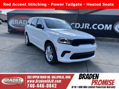 White 2024 Dodge Durango GT for sale in Gallipolis, OH