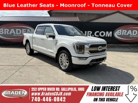 White 2021 Ford F-150 Limited for sale in Gallipolis, OH