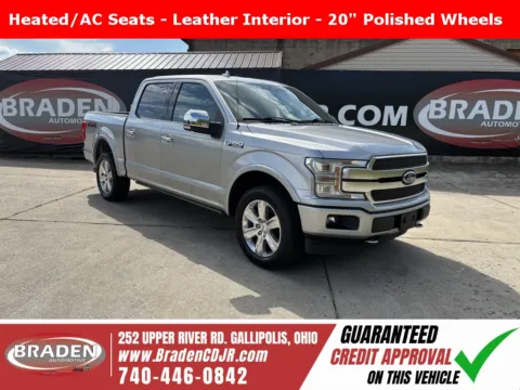 Silver 2020 Ford F-150 Platinum for sale in Gallipolis, OH