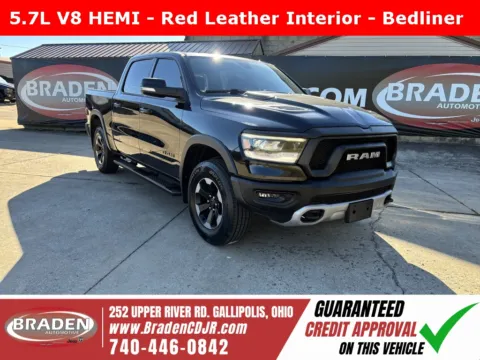 Black 2019 Ram 1500 Rebel for sale in Gallipolis, OH