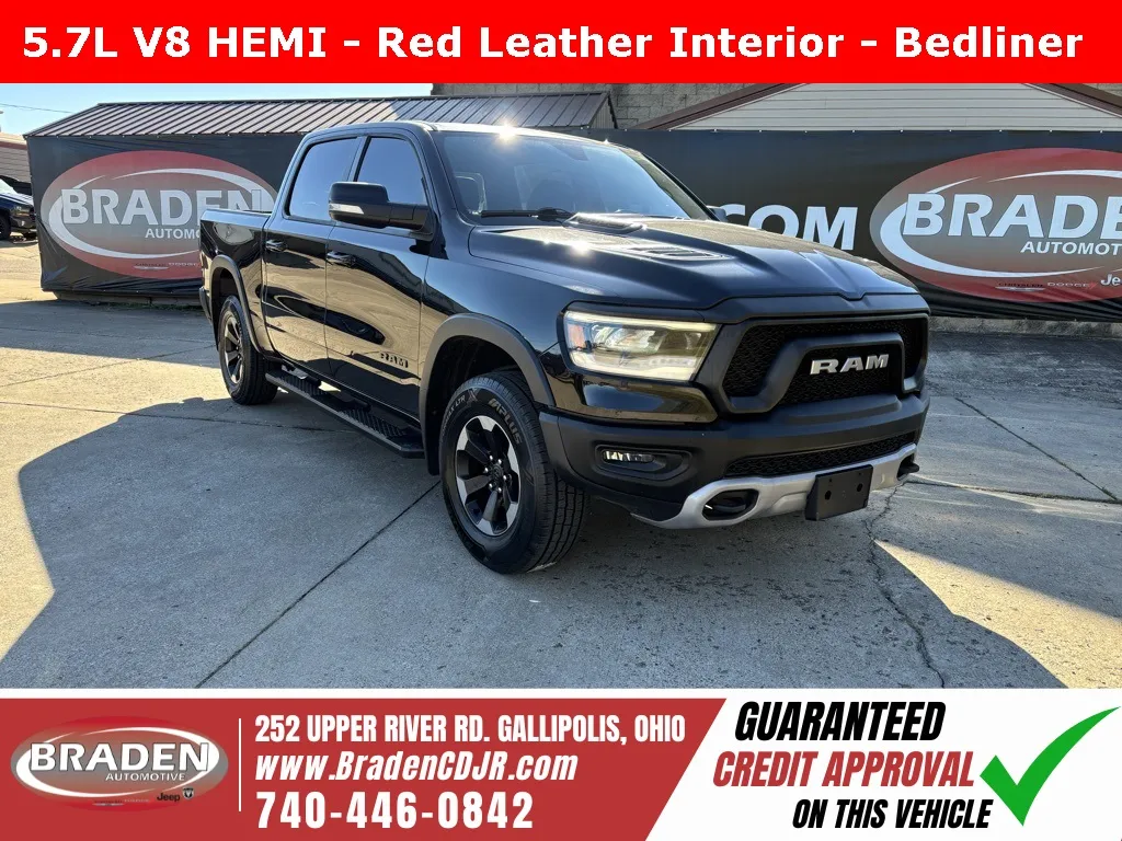 Black 2019 Ram 1500 Rebel for sale in Gallipolis, OH