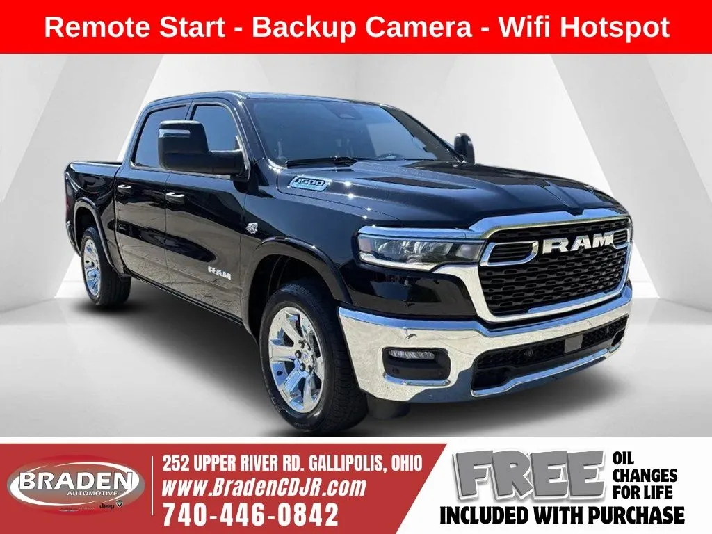 Black 2026 Ram 1500 Big Horn/Lone Star for sale in Gallipolis, OH