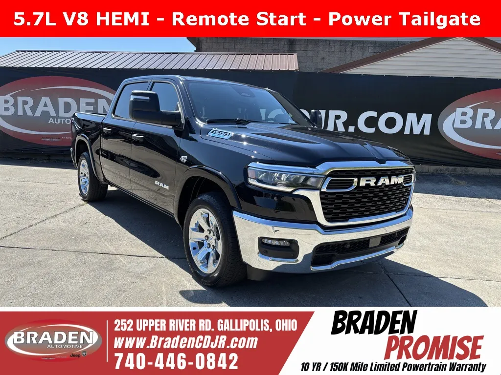 Black 2026 Ram 1500 Big Horn/Lone Star for sale in Gallipolis, OH