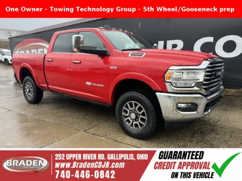 Red 2022 Ram 2500 Longhorn for sale in Gallipolis, OH