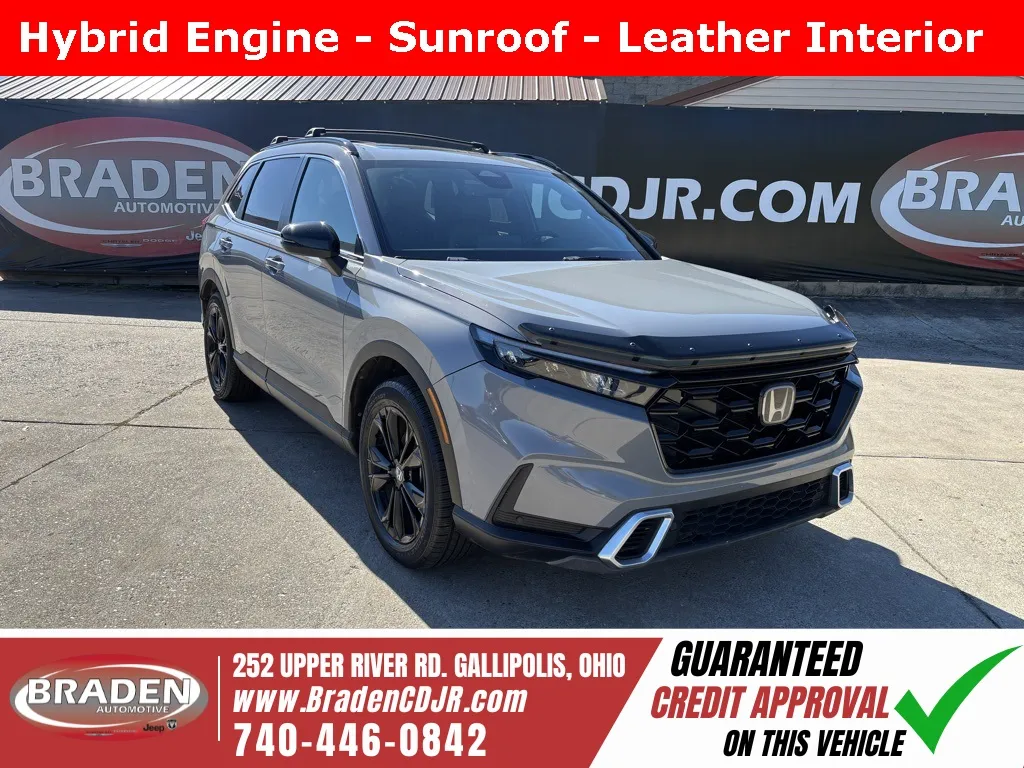 Gray 2023 Honda CR-V Hybrid Sport Touring for sale in Gallipolis, OH