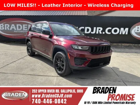 Red 2025 Jeep Grand Cherokee Altitude for sale in Gallipolis, OH