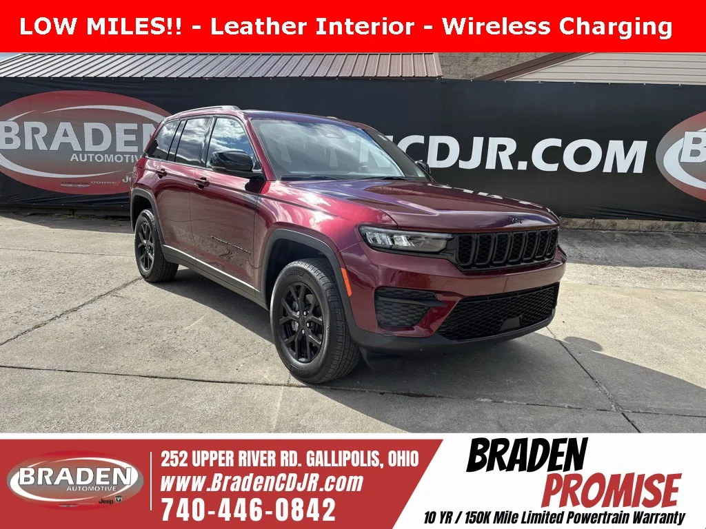 Red 2025 Jeep Grand Cherokee Altitude for sale in Gallipolis, OH