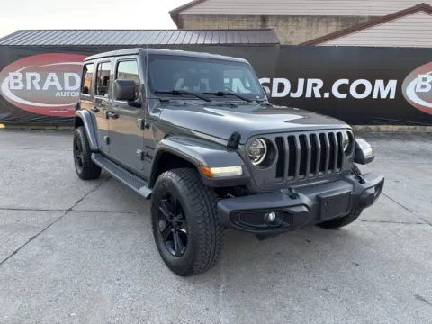 Gray 2020 Jeep Wrangler Unlimited Sahara for sale in Gallipolis, OH