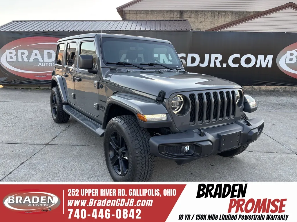 2020 Jeep Wrangler Unlimited Sahara for sale in Gallipolis, OH