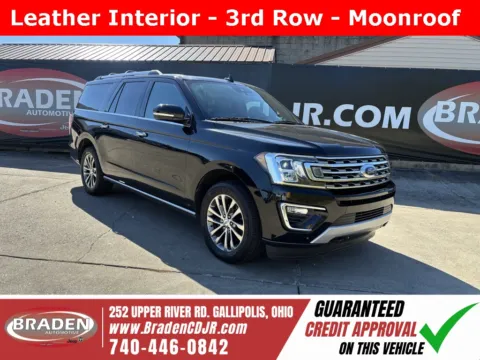 Black 2018 Ford Expedition Max Limited for sale in Gallipolis, OH