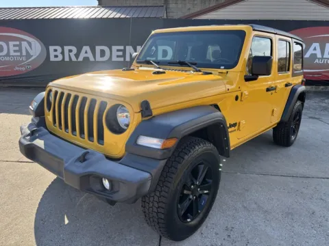 Another view of 2021 Jeep Wrangler Unlimited Sport Altitude for sale in Gallipolis, OH at Braden Chrysler Dodge Jeep Ram