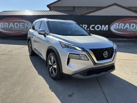 Silver 2021 Nissan Rogue SL for sale in Gallipolis, OH