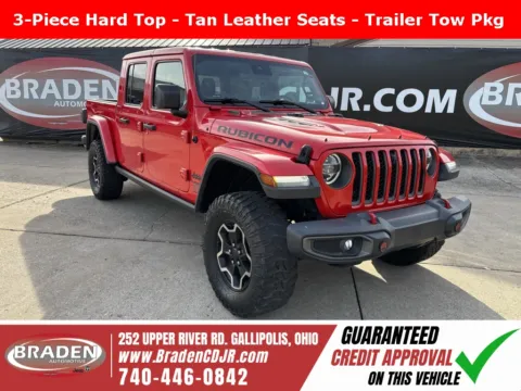 Red 2020 Jeep Gladiator Rubicon for sale in Gallipolis, OH
