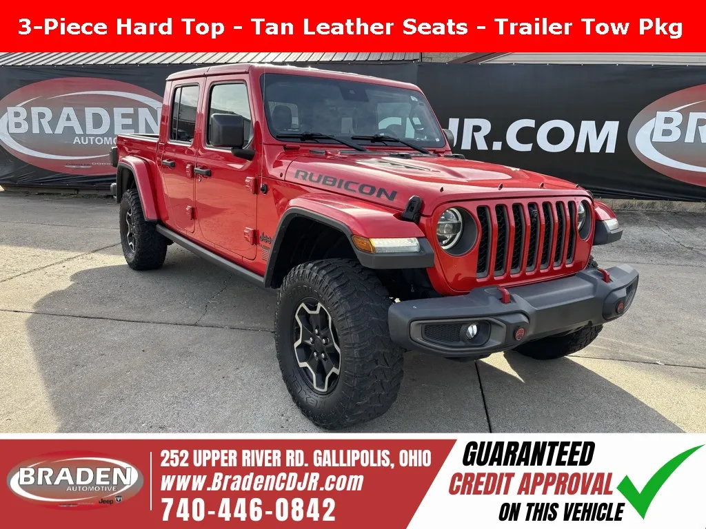 Red 2020 Jeep Gladiator Rubicon for sale in Gallipolis, OH