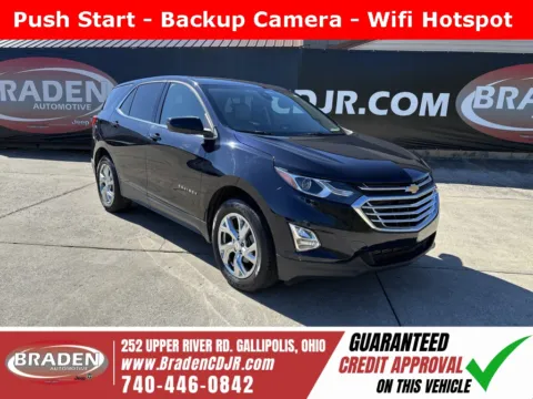 Blue 2020 Chevrolet Equinox LT for sale in Gallipolis, OH
