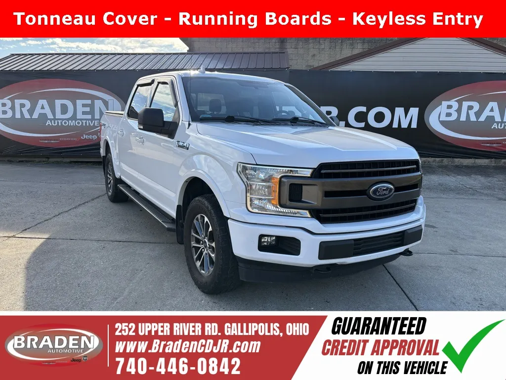 White 2018 Ford F-150 XLT for sale in Gallipolis, OH