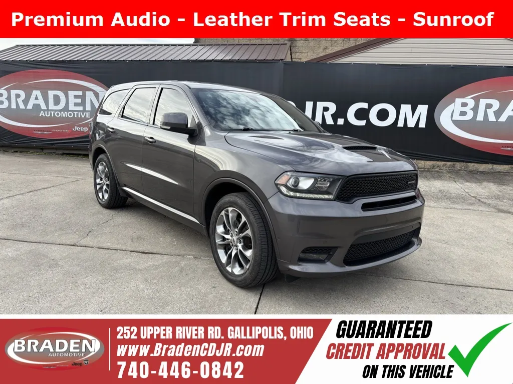Gray 2019 Dodge Durango R/T for sale in Gallipolis, OH