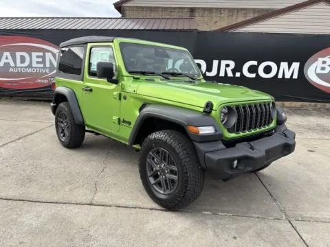 Green 2026 Jeep Wrangler Sport S for sale in Gallipolis, OH