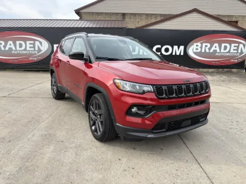 Red 2026 Jeep Compass Limited for sale in Gallipolis, OH