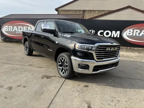 Black 2026 Ram 1500 Laramie for sale in Gallipolis, OH