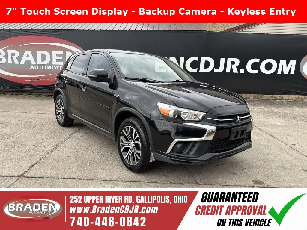 Black 2019 Mitsubishi Outlander Sport 2.0 ES for sale in Gallipolis, OH
