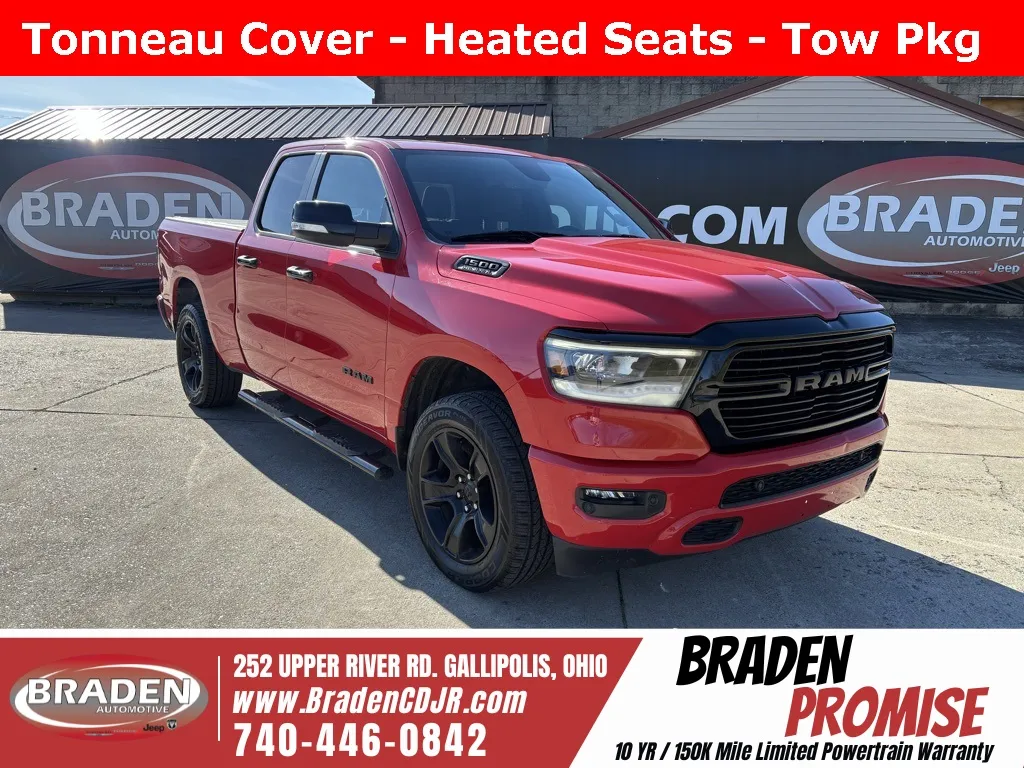 Red 2021 Ram 1500 Big Horn/Lone Star for sale in Gallipolis, OH