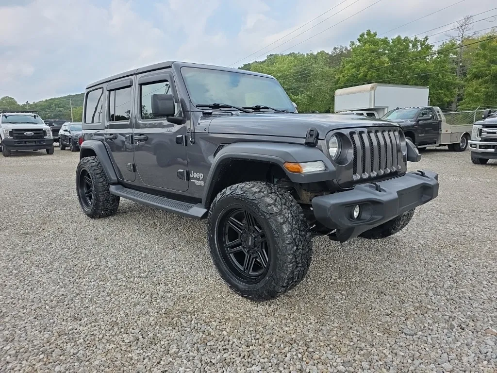 Gray 2018 Jeep Wrangler Unlimited Sport S for sale in Gallipolis, OH
