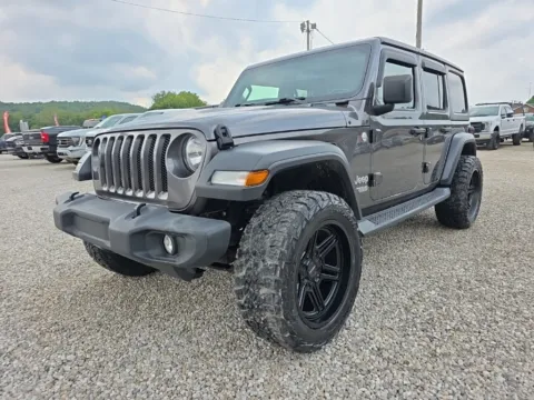 Another view of 2018 Jeep Wrangler Unlimited Sport S for sale in Gallipolis, OH at Braden Chrysler Dodge Jeep Ram