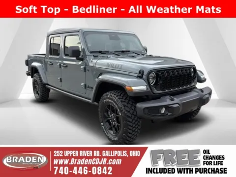 Blue 2026 Jeep Gladiator Willys for sale in Gallipolis, OH