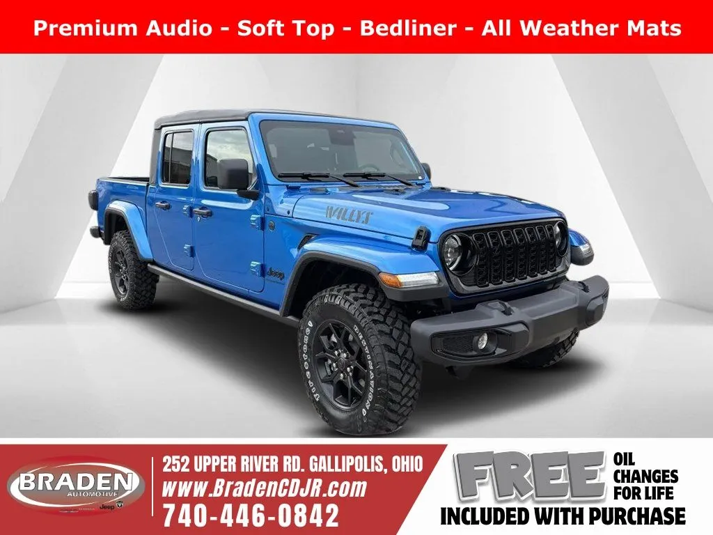 2026 Jeep Gladiator Willys for sale in Gallipolis, OH