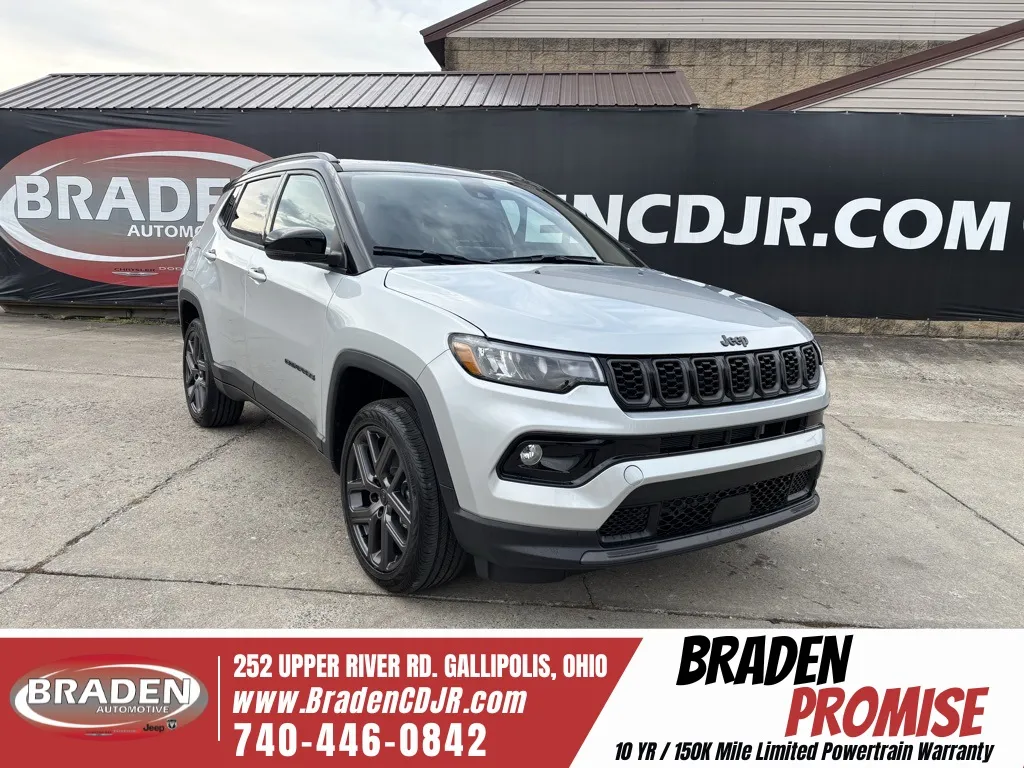 Silver 2026 Jeep Compass Limited for sale in Gallipolis, OH
