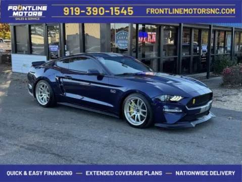 Blue 2018 Ford Mustang GT Premium for sale in Clayton, NC