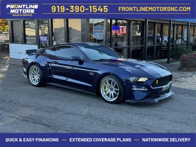 Blue 2018 Ford Mustang GT Premium for sale in Clayton, NC