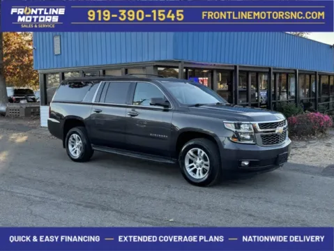 Gray 2015 Chevrolet Suburban LT for sale in Clayton, NC
