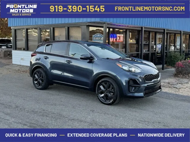 Blue 2022 Kia Sportage LX for sale in Clayton, NC