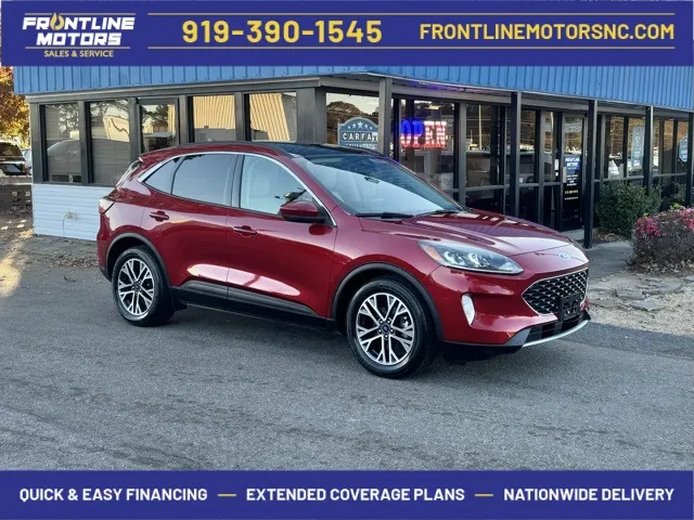 Red 2020 Ford Escape SEL for sale in Clayton, NC