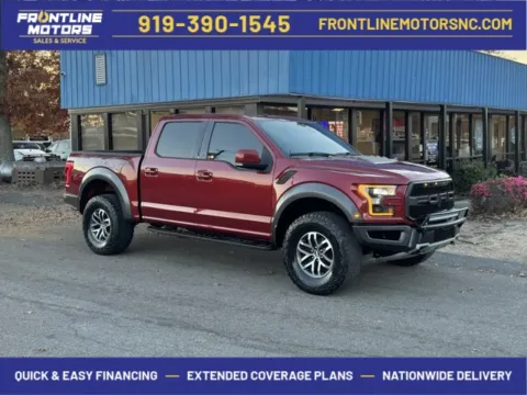 Red 2017 Ford F-150 Raptor for sale in Clayton, NC