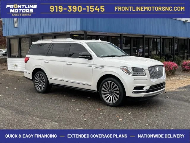 White 2018 Lincoln Navigator Reserve for sale in Clayton, NC