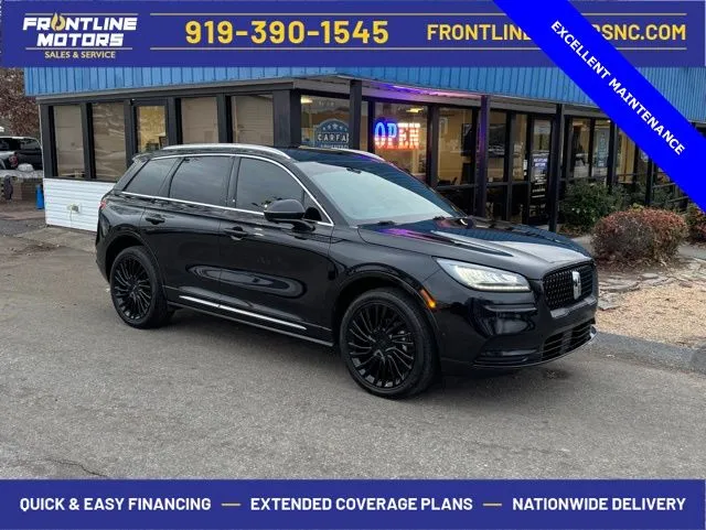 Black 2022 Lincoln Corsair Reserve for sale in Clayton, NC