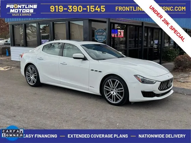 White 2018 Maserati Ghibli S Q4 GranLusso for sale in Clayton, NC
