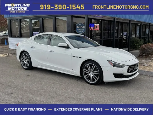 White 2018 Maserati Ghibli S Q4 GranLusso for sale in Clayton, NC