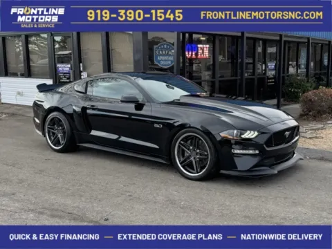 Black 2018 Ford Mustang GT Premium for sale in Clayton, NC