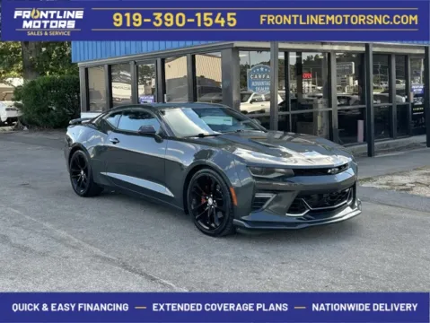Gray 2017 Chevrolet Camaro SS for sale in Clayton, NC